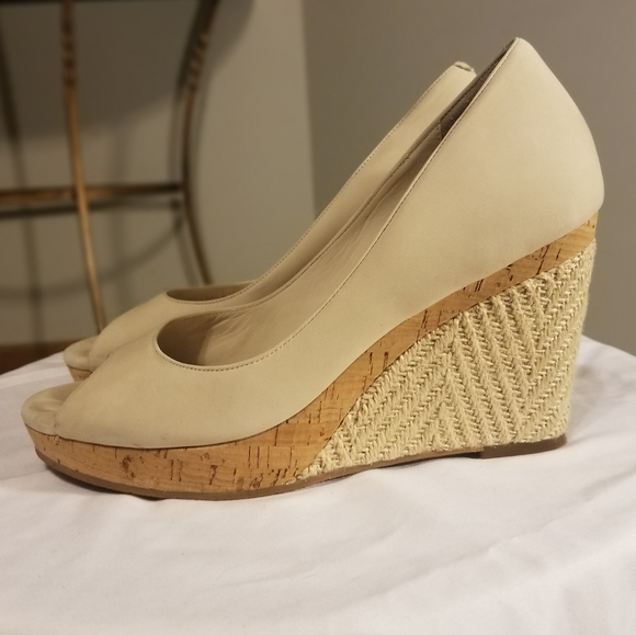 Cole Haan Air Delfina Peep Toe Wedge - Picture 2 of 7